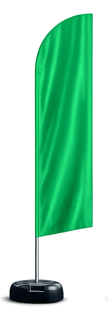 Wind banner modelo faca